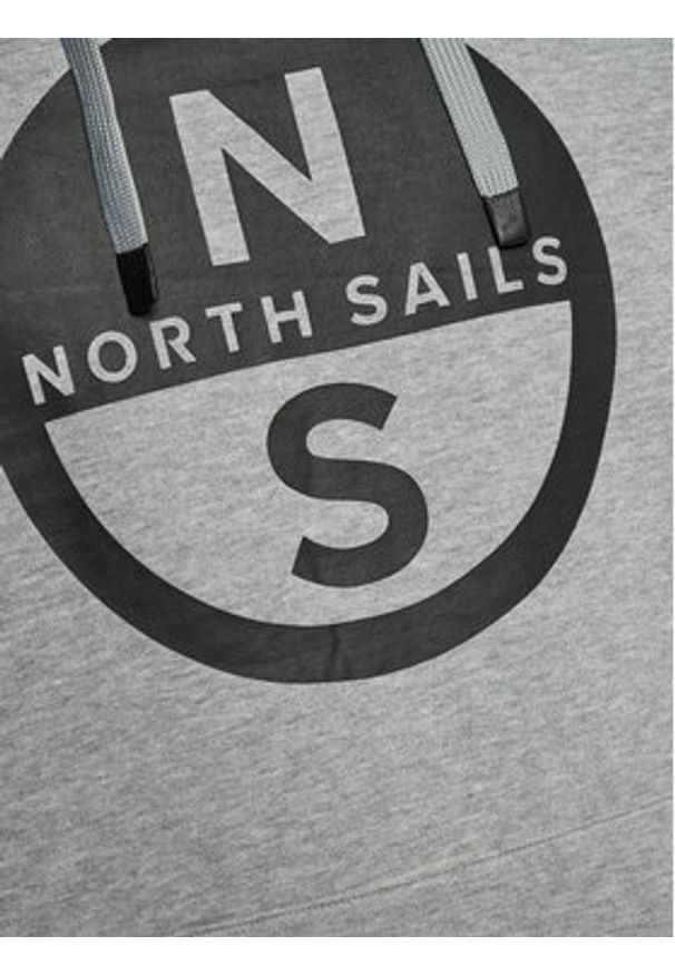 North Sails Bluza 691223 Szary Regular Fit. Kolor: szary. Materiał: bawełna