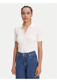 Marc O'Polo Polo 506 2156 53001 Écru Slim Fit. Typ kołnierza: polo. Materiał: bawełna #1