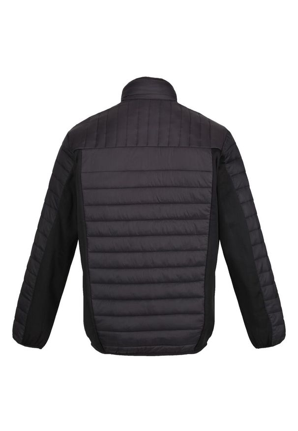 Regatta - Męska Kurtka Hybrydowa Tourer. Kolor: czarny. Materiał: puch. Sport: turystyka piesza