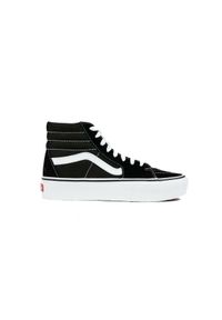Buty do chodzenia damskie Vans SK8HI Platform 2. Kolor: czarny. Materiał: guma, syntetyk, materiał. Obcas: na platformie. Model: Vans SK8. Sport: turystyka piesza, skateboard