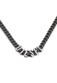 Diesel Naszyjnik Font Chain DX1487060 Czarny. Materiał: metalowe. Kolor: czarny #3