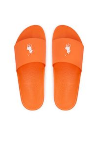 Polo Ralph Lauren Klapki 809P07314004 Pomarańczowy. Kolor: pomarańczowy. Materiał: guma #5