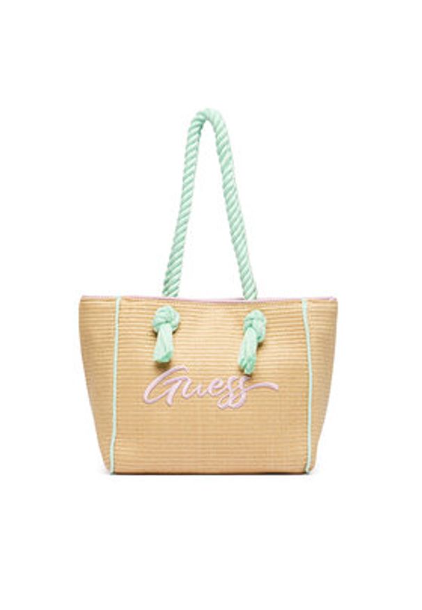 Guess Torebka J6GZ20 WO680 Beżowy. Kolor: beżowy
