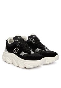 Liu Jo Sneakersy Steffy 01 BA6025 PX080 Czarny. Kolor: czarny. Materiał: skóra, zamsz #2