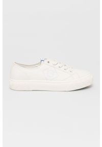 GANT - Gant Tenisówki damskie kolor biały. Nosek buta: okrągły. Zapięcie: sznurówki. Kolor: biały