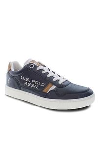 U.S. Polo Assn. Sneakersy Tymes TYMES004 Niebieski. Kolor: niebieski. Materiał: skóra #5