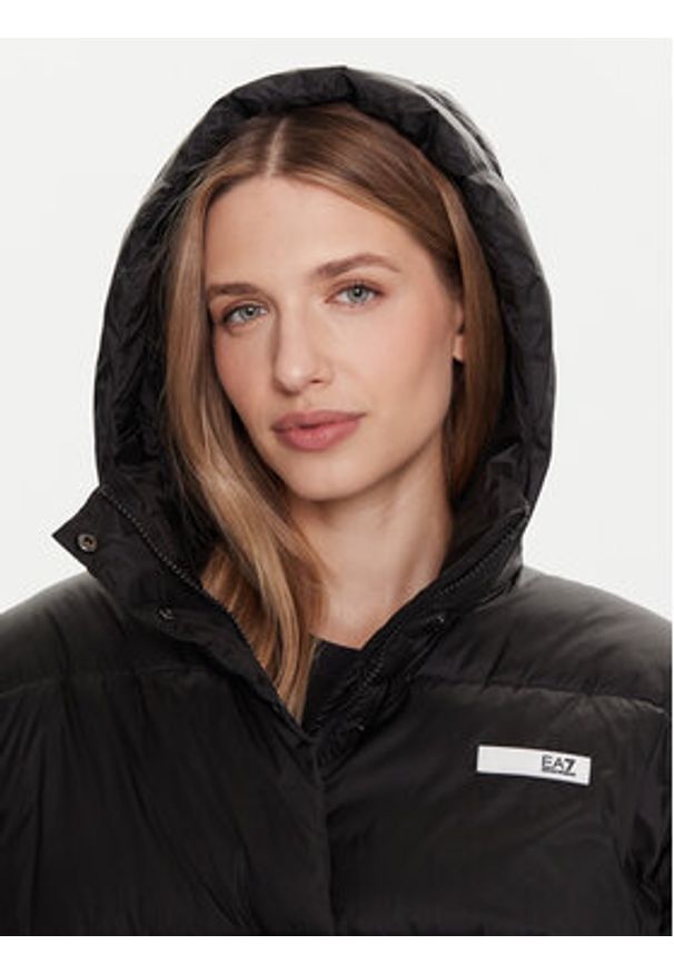 EA7 Emporio Armani Kurtka zimowa 7W000681 AF16413 UC001 Czarny Relaxed Fit. Kolor: czarny. Materiał: syntetyk. Sezon: zima