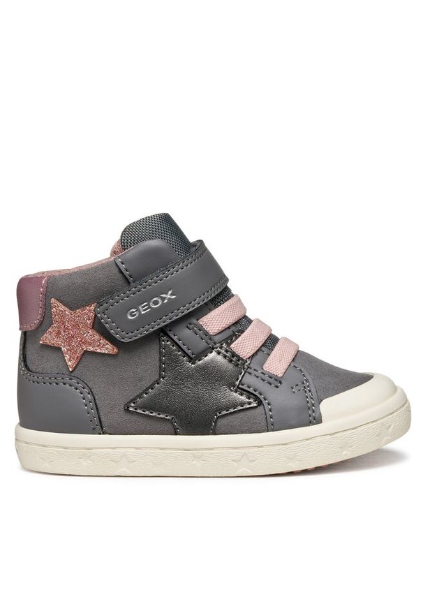 Sneakersy Geox. Kolor: szary