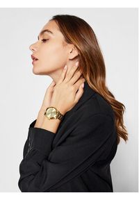 Michael Kors Zegarek Slim Runway MK3179 Złoty. Kolor: złoty #5