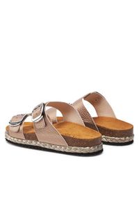 Geox Espadryle D New Brionia High D45S8A 000BN C6028 Brązowy. Kolor: brązowy. Materiał: skóra #3