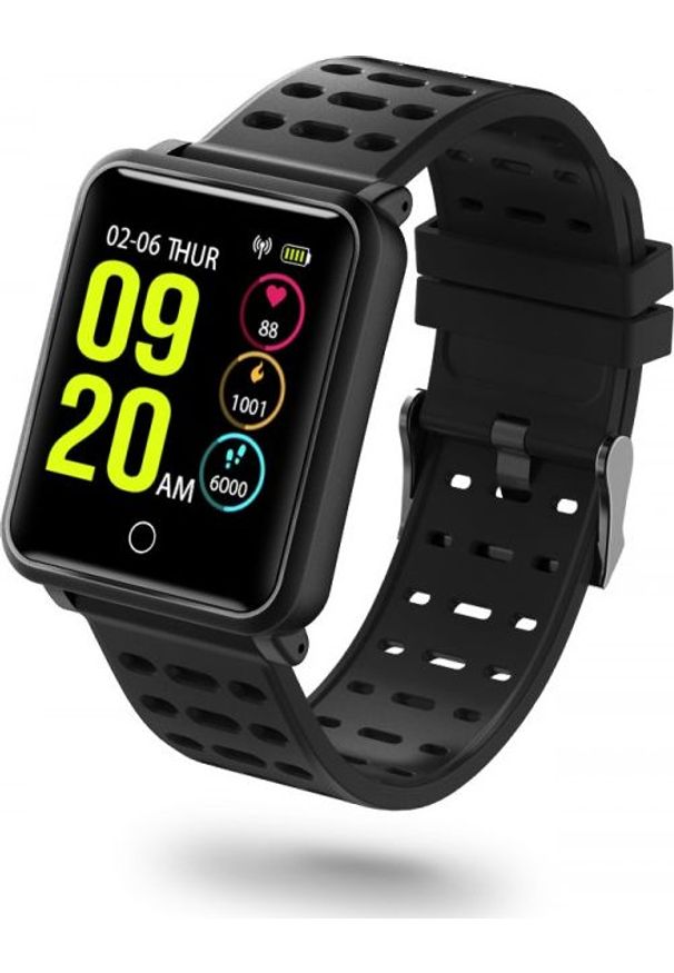 Smartwatch Xblitz Touch Czarny (SPORT SMARTWATCH XBLITZ TOUCH). Rodzaj zegarka: smartwatch. Kolor: czarny. Styl: sportowy