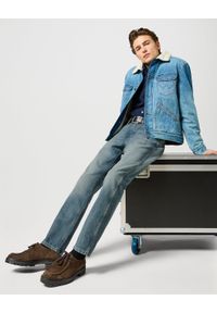 Wrangler - WRANGLER MĘSKIE SPODNIE JEANSOWE GREENSBORO SAGE WASH 112357417 W15Q008821
