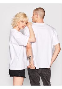 Mindout T-Shirt Unisex Rage Biały Oversize. Kolor: biały. Materiał: bawełna #6