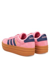 Adidas - adidas Sneakersy VL Court Bold Shoes JI1789 Różowy. Kolor: różowy. Materiał: skóra, zamsz #4