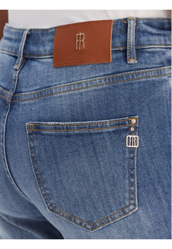 Fracomina Jeansy FR26SVA012D40102 Niebieski Bootcut Fit. Kolor: niebieski