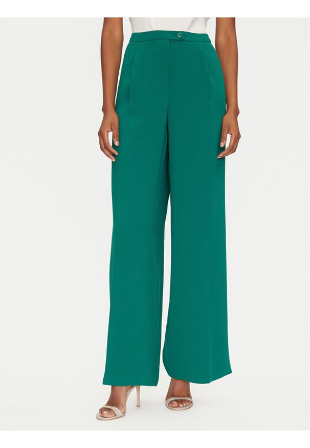 only - ONLY Spodnie materiałowe Leila 15338347 Zielony Wide Leg. Kolor: zielony. Materiał: syntetyk