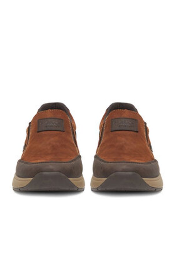 Rieker Półbuty B7654-22 Brązowy. Kolor: brązowy. Materiał: nubuk, skóra