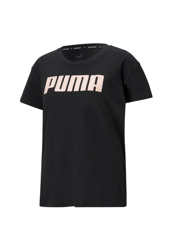 Koszulka damska Puma Rtg Logo Tee. Kolor: wielokolorowy, czarny, różowy