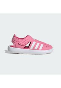 Adidas - Summer Closed Toe Water Sandals. Kolor: biały, różowy, wielokolorowy. Styl: sportowy