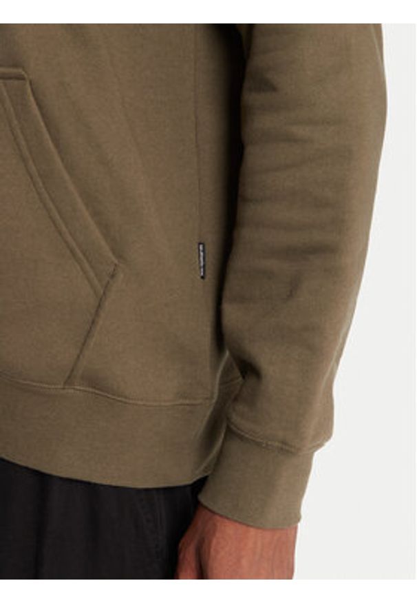 Quiksilver Bluza Comp Logo EQYFT05053 Zielony Regular Fit. Kolor: zielony. Materiał: syntetyk, bawełna