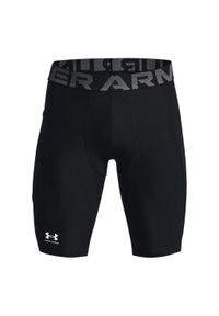 Spodnie treningowe męskie Under Armour 1361602001. Kolor: czarny. Materiał: materiał, syntetyk. Długość: krótkie. Sport: bieganie #1