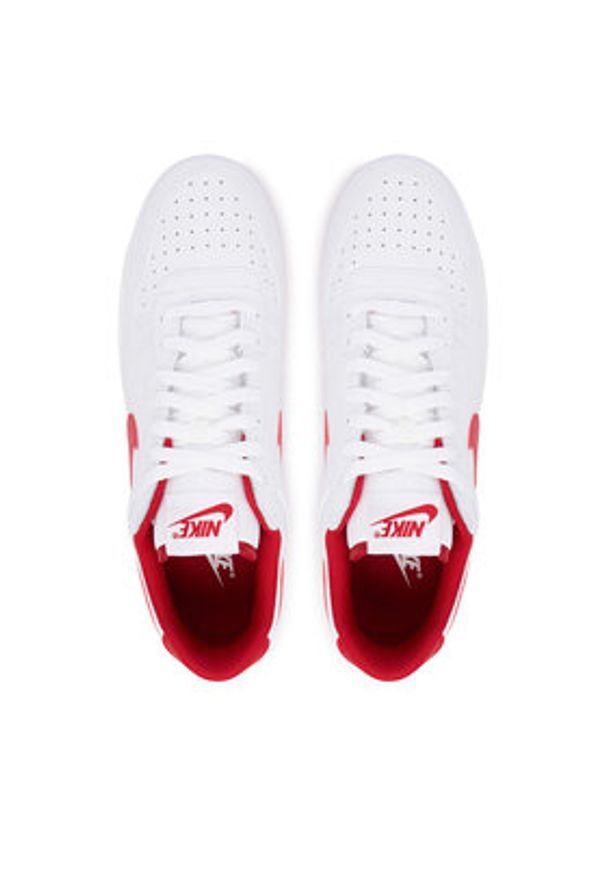 Nike Sneakersy Big Low 355152 Biały. Kolor: biały. Materiał: skóra