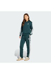 Adidas - Dres Essentials 3-Stripes. Kolor: niebieski. Materiał: dresówka