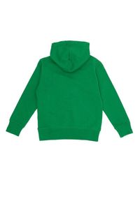 LEONE 1947 APPAREL - Podstawowa bluza dziecięca z kapturem. Typ kołnierza: kaptur. Kolor: zielony. Sport: joga i pilates