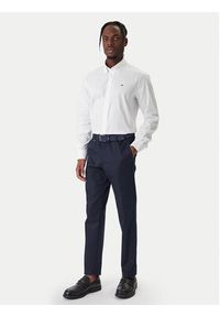 TOMMY HILFIGER - Tommy Hilfiger Koszula MW0MW40529 Biały Regular Fit. Kolor: biały. Materiał: bawełna #3
