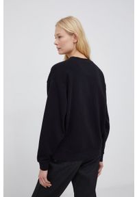 Wrangler Bluza bawełniana damska kolor czarny z nadrukiem. Kolor: czarny. Materiał: bawełna. Wzór: nadruk #2