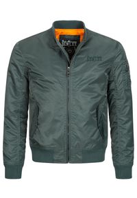 Kurtka puchowa Benlee Brisbane. Kolor: zielony. Materiał: puch. Sport: turystyka piesza #2