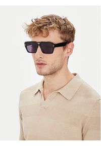 Tom Ford Okulary przeciwsłoneczne Redford FT1153 01A Czarny. Kolor: czarny #4