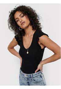 only - ONLY Bluzka Belia 15227187 Czarny Regular Fit. Kolor: czarny. Materiał: wiskoza #6