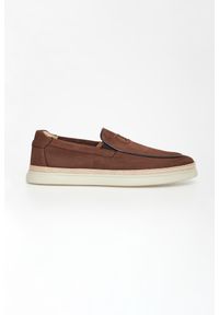 Półbuty męskie zamszowe CESARE CASADEI. Materiał: zamsz #2