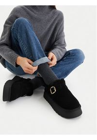 Badura Śniegowce EO-CALLIE-TS6288-01 Czarny. Kolor: czarny. Materiał: zamsz, skóra #8