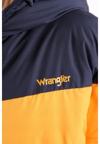 Wrangler - WRANGLER B&Y PUFFER JKT DAMSKA KURTKA PUCHOWA ZIMOWA NAVY W4127WB35. Materiał: puch. Sezon: zima #6