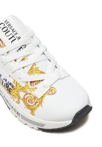 Versace Jeans Couture Sneakersy 76VA3SAA Czarny. Kolor: czarny. Materiał: skóra