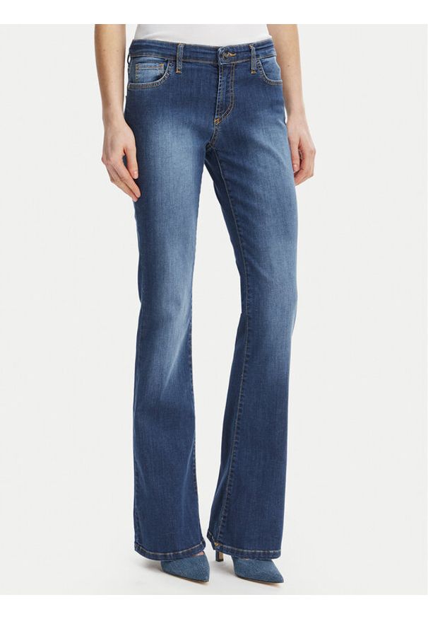 Rinascimento Jeansy CFC0127828003 Granatowy Slim Fit. Kolor: niebieski