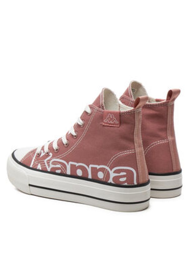 Kappa Trampki YL201408 Różowy. Kolor: różowy. Materiał: materiał