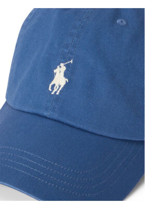 Polo Ralph Lauren Czapka z daszkiem 710667709507 Granatowy. Kolor: niebieski. Materiał: bawełna