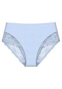 Triumph Figi klasyczne z wysokim stanem Ladyform Soft Maxi 10210671 Błękitny. Stan: podwyższony. Kolor: niebieski. Materiał: syntetyk #5