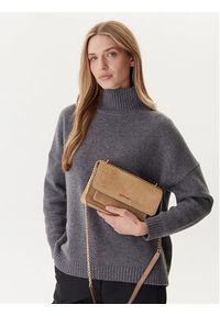 MICHAEL Michael Kors Torebka Claire 30F5GC7L3S Brązowy. Kolor: brązowy. Materiał: skórzane, zamszowe #5