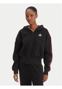 Kappa Bluza Banda Clarise 32261BW Czarny Regular Fit. Kolor: czarny. Materiał: bawełna #1