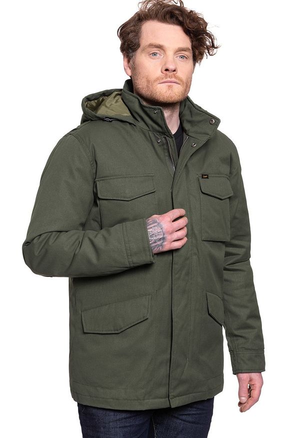 Lee - LEE WINTER FIELD JACKET SERPICO GREEN L86SVPOJ 112122782