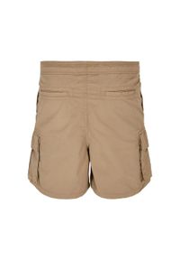 Urban Classics - Szorty Cargo Damskie. Kolor: beżowy. Sport: turystyka piesza