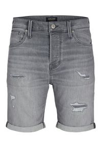 Jack & Jones Szorty jeansowe Rick 12269503 Szary Regular Fit. Kolor: szary. Materiał: bawełna #5