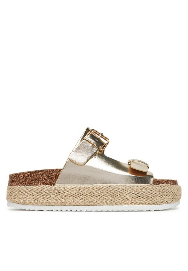 Espadryle DeeZee. Kolor: złoty