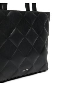 Calvin Klein Torebka Diamond Quilt K60K612906 Czarny. Kolor: czarny. Materiał: skórzane #3