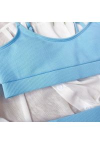 Intica - Strój kąpielowy dwuczęściowy sportowy na plażę i basen Miryam. Kolor: brązowy. Materiał: materiał #7