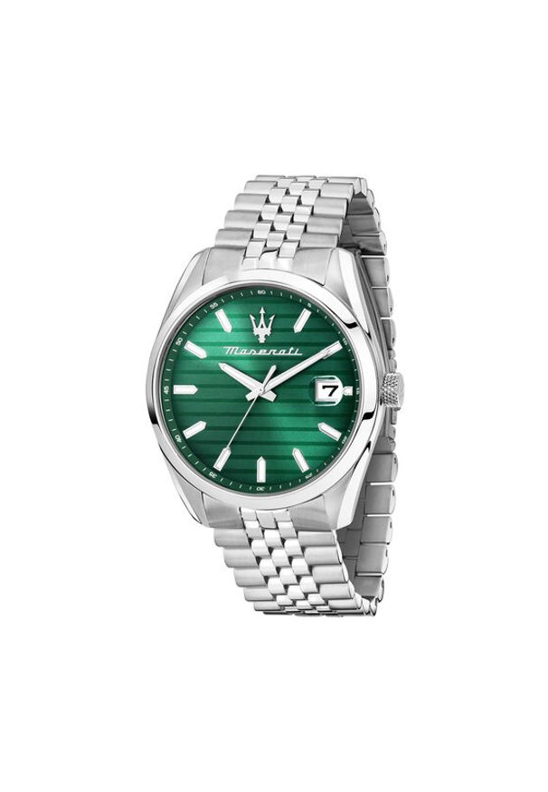 Maserati Zegarek Attrazione R8853151027 Srebrny. Kolor: srebrny